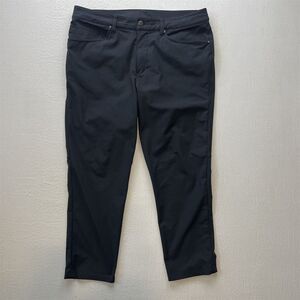 Lululemon 33x26 Charcoal Gray ABC Slim Performance M5AD8S Mens 5‎ Pocket Pants